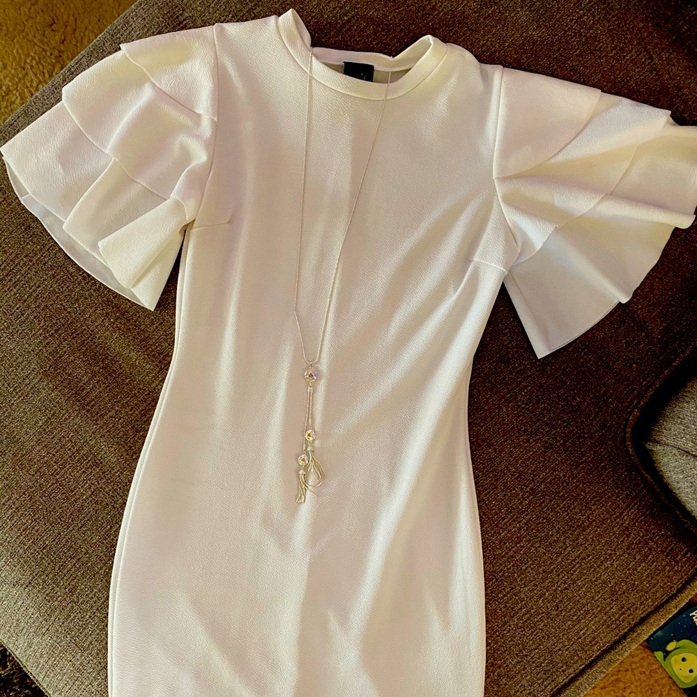 White dress